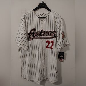 Majestic Authentic Houston Astros Roger Clemens Home Jersey Size 58 Bnwts.